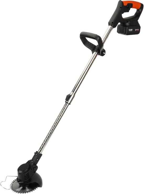 21V Draadloze Elektrische Bosmaaier - Grastrimmer Met 2 Accu's - Tuintrimmer - 3 Soorten Messen - Onkruidsnijder Geschikt Voor Tuin En Erf — afbeelding 3