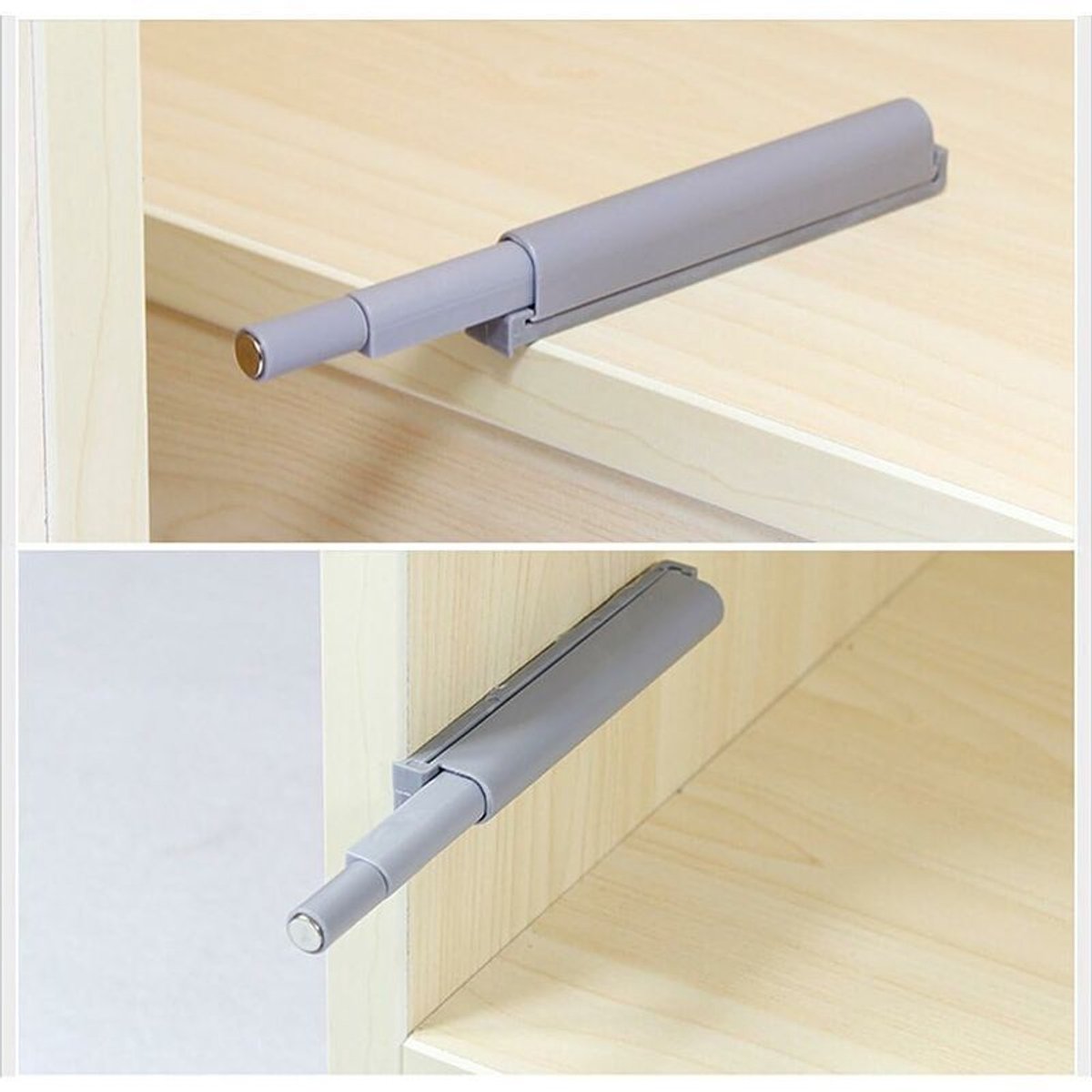 10 magnetische deursloten met drukknop
