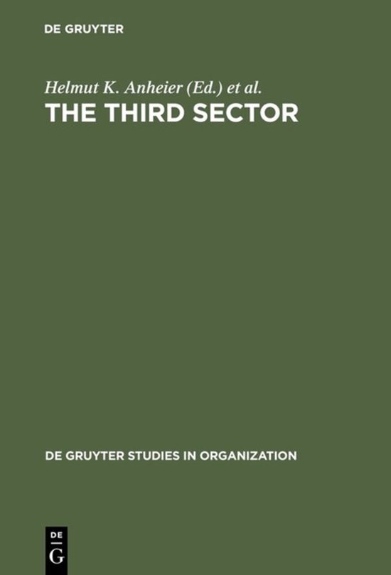 De Gruyter Studies in Organization21-The Third Sector - cover