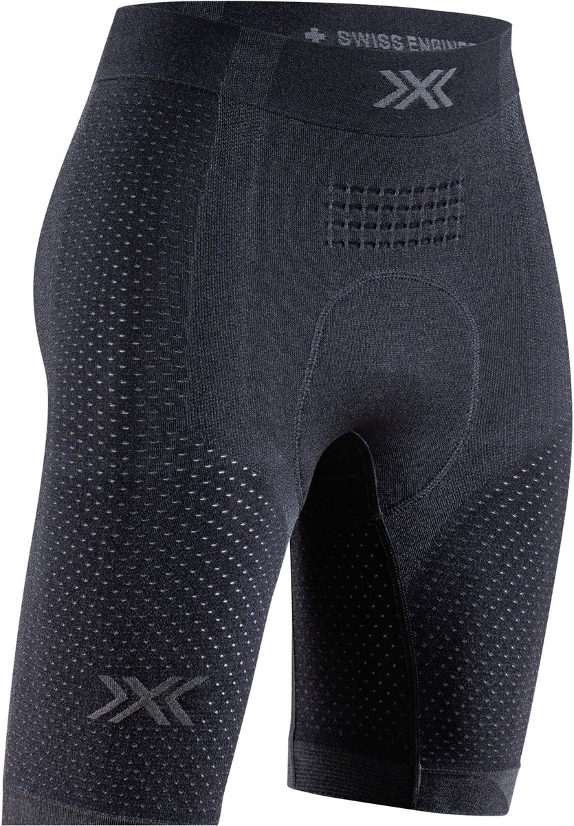 X-Bionic Xceed Ride Liner Shorts Dames - Zwart/Grijs - Maat M