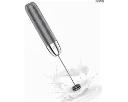 Maestri House Rechargeable Milk Frother, Portable Electric Milk Frother Foam Maker for Coffee, Slats, Matcha, Cappuccino, Hot Chocolate, LunaFro Mini(without Stand)