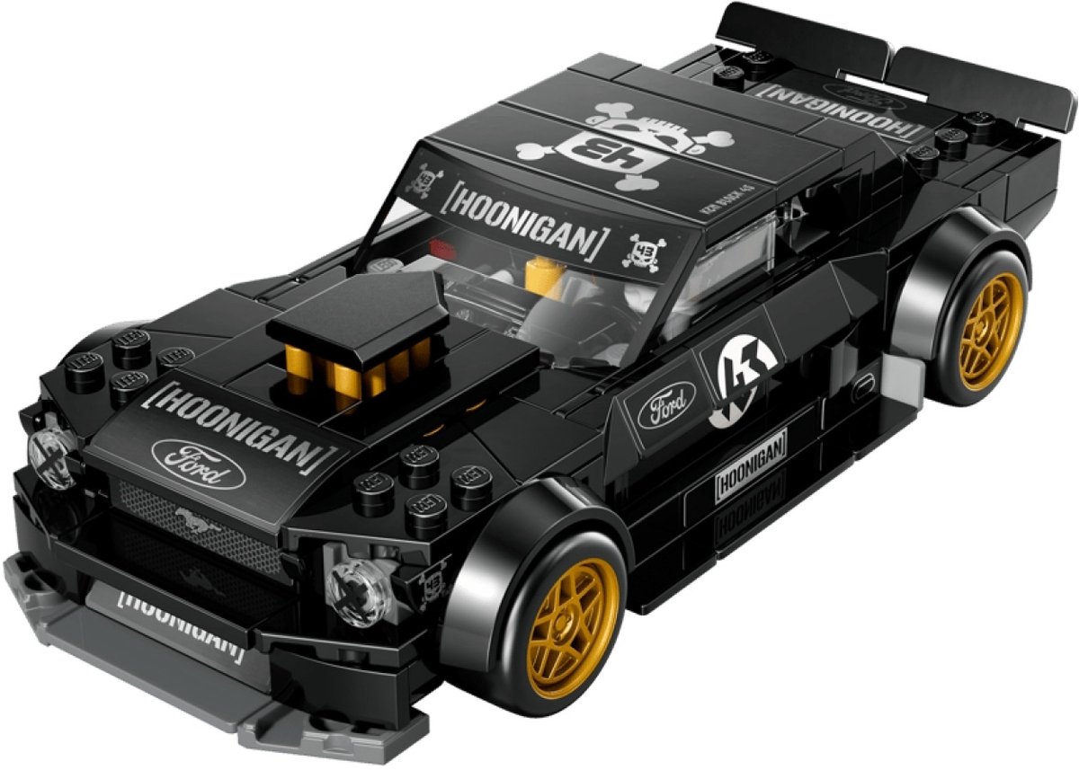 LEGO Speed Champions Ken Blocks '65 Ford Mustang Hoonicorn V1 Auto Bouwpakket voor Kinderen 77262 — afbeelding 15