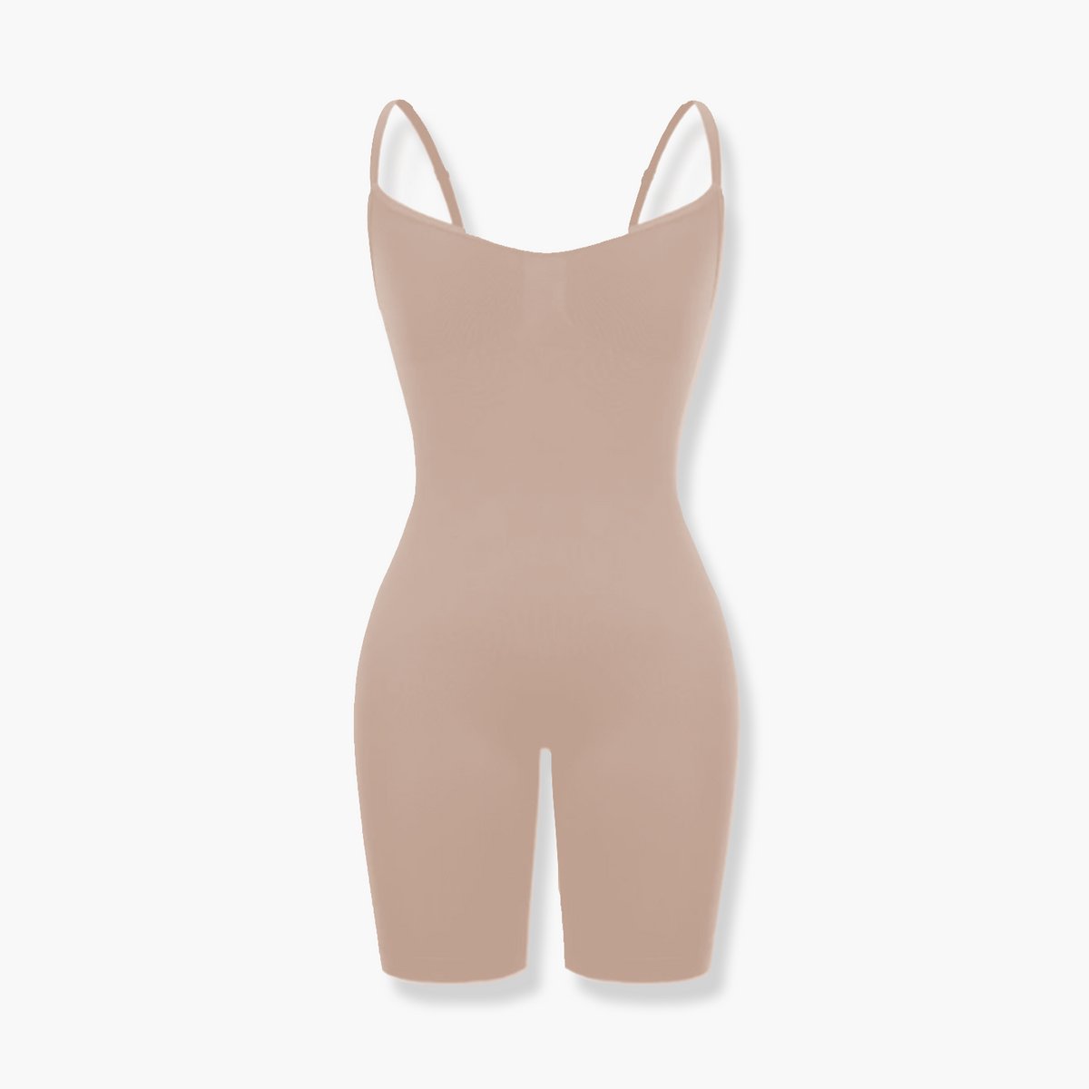 Bodysuit met corrigerende werking en bijpassende broek - Beige - L