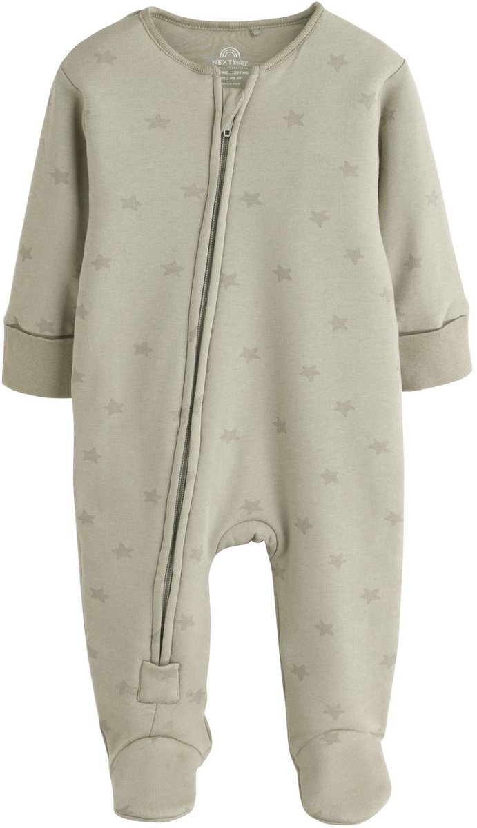 Next - Jongens - Pyjama met tweewegrits - Groen