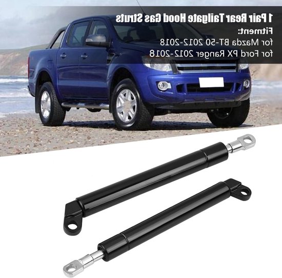 Gasveren voor achterklep en motorkap, liftveren en ondersteuning voor BT-50 en Ford Ranger Pick-up Trucks — afbeelding 2