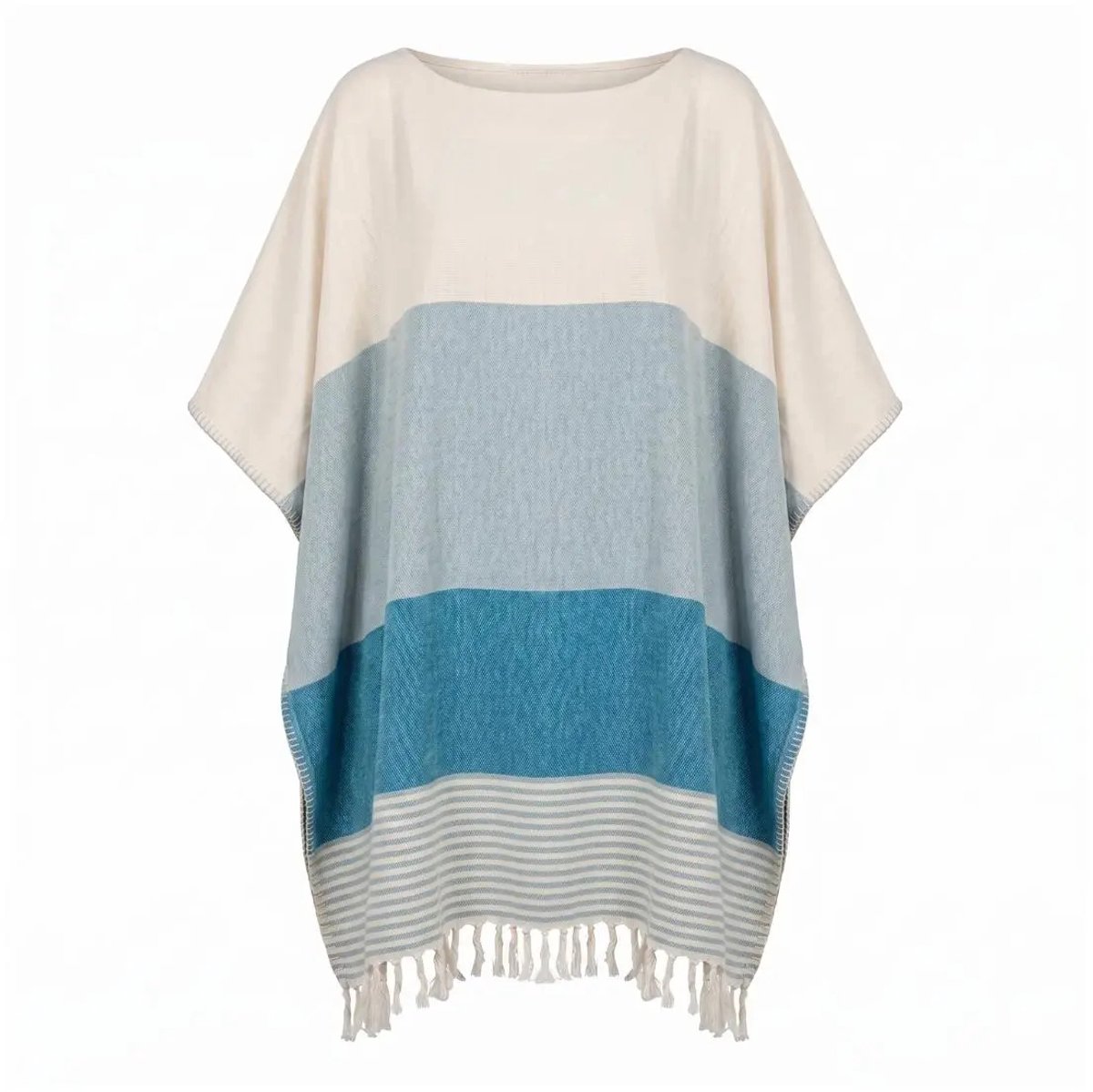 Strand En Sauna Tuniek Sultan Light Blue Petrol