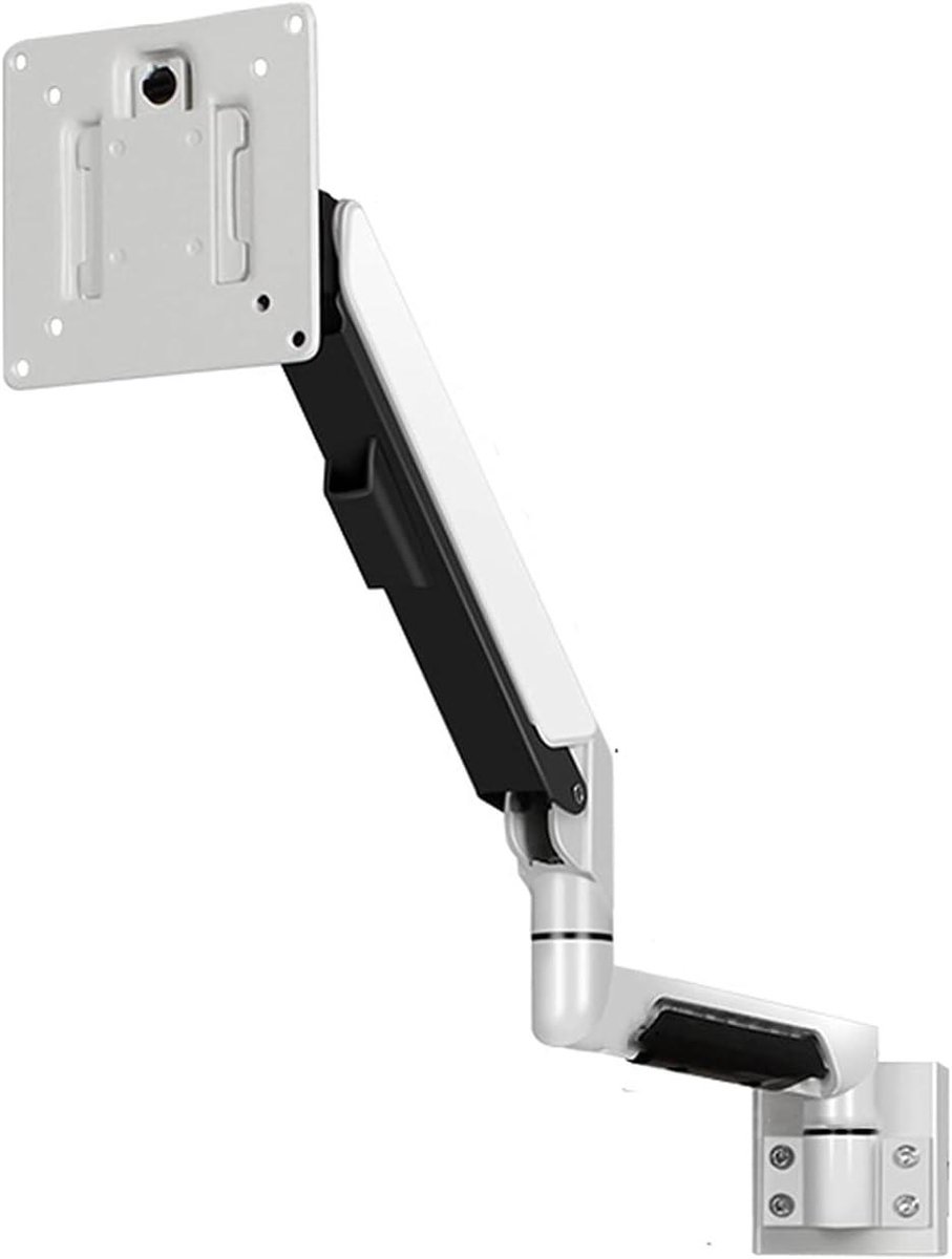 Monitor Arm - Bureauhouder - Ergonomisch Werken - Volledig Verstelbaar - 10-32 Inch - Wit