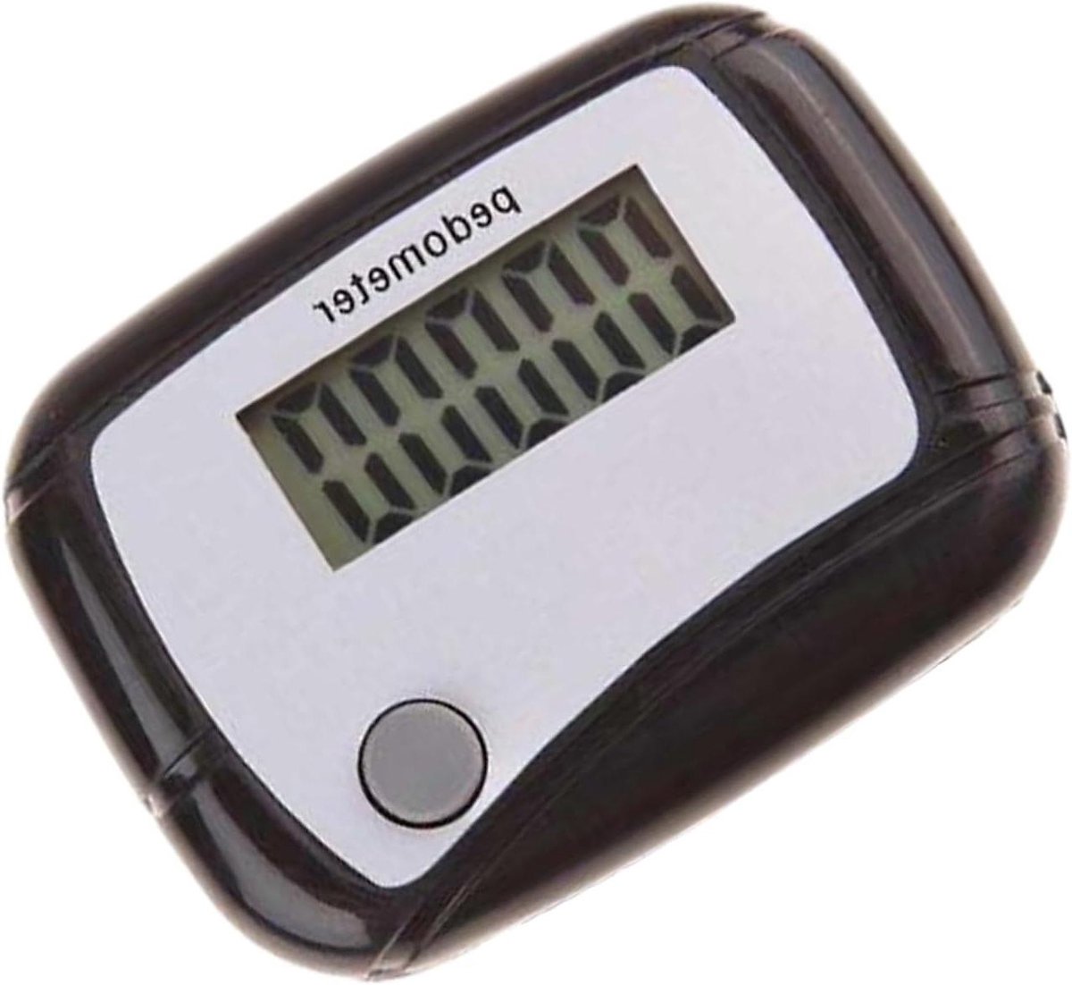 Digitale Stappenteller - Loopmeter Activiteit - Fitness Doelen - Nauwkeurige Sensor - 5 x 4 x 3 cm - Zwart