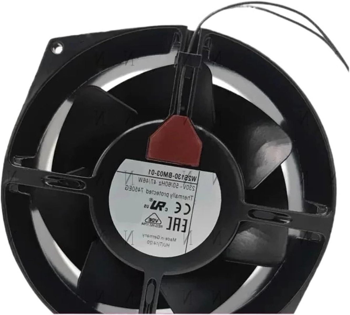 Axiale Ventilator - Koelventilator - Apparatuur Koelen - 230 Volt - 130 mm - Zwart