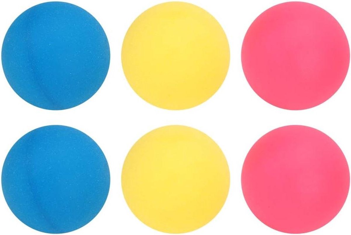 Tafeltennisballen Set - Pingpong ballen - Sport Training - Goede Elasticiteit - 6 Stuks 40mm - Wit