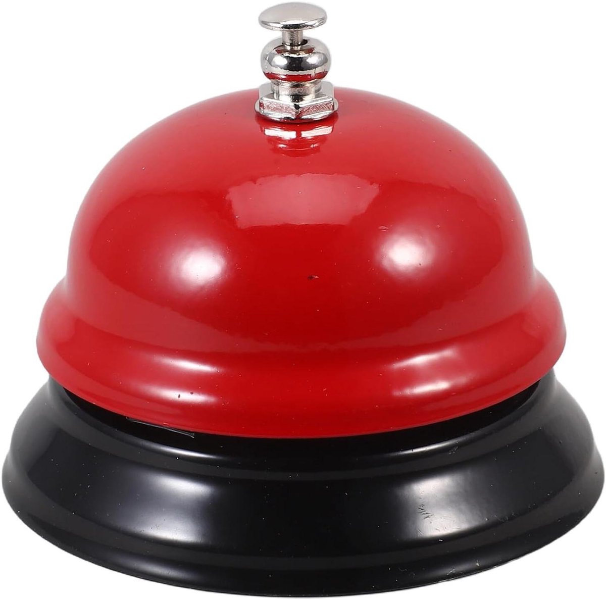 Servicebel Keuken - Drukknop Bel - Personeel Oproepen - Heldere Beltoon - 7.5 x 7.5 x 6 cm - Meerkleurig