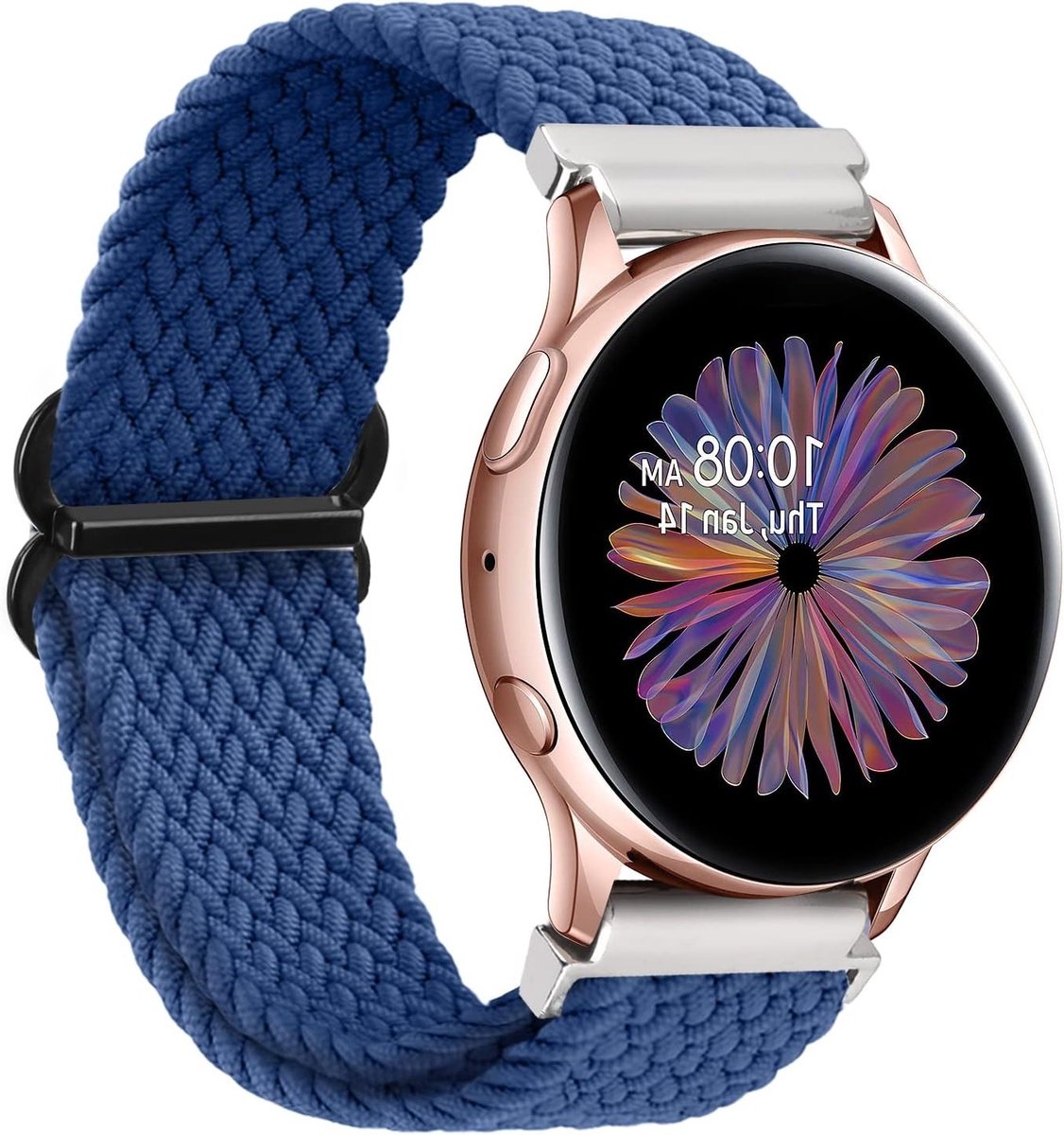 Verstelbare Nylon Sport Horlogeband 20mm voor Galaxy Watch 4, 3 en Active 2 - Duurzaam, Comfortabel en Ademend