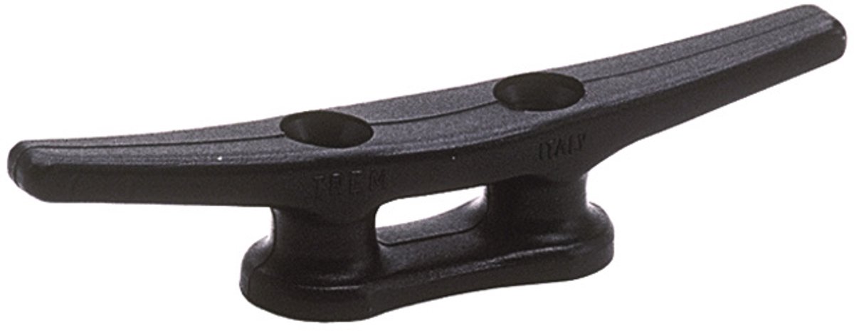 Trem zwarte kunststof Kikker 110mm