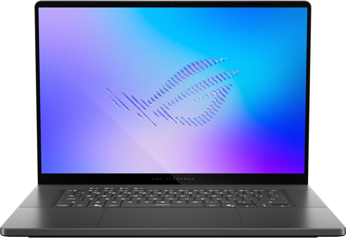 ASUS ROG Zephyrus G16 GU606AX-TB062W Intel Core Ultra 9 386H Laptop 40,6 cm (16") WQXGA 32 GB LPDDR5x-SDRAM 2 TB SSD NVIDIA GeForce RTX 5090 Wi-Fi 7 (802.11be) Windows 11 Home Nederlands Grijs