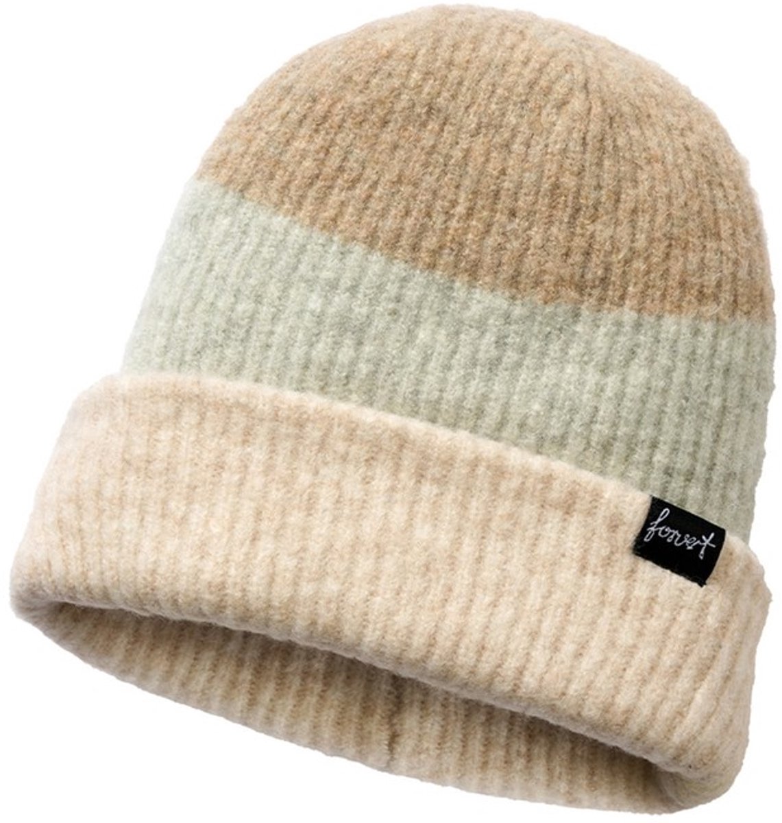 FORVERT - Loveland Strip Beanie Muts - Multicolours