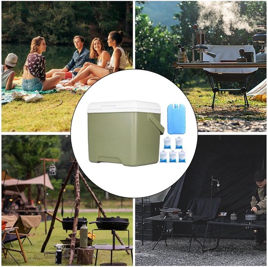 Campingkoelbox - Draagbare koeler - Outdoor avonturen - Lange koelduur - 138 liter - Grijs — afbeelding 4