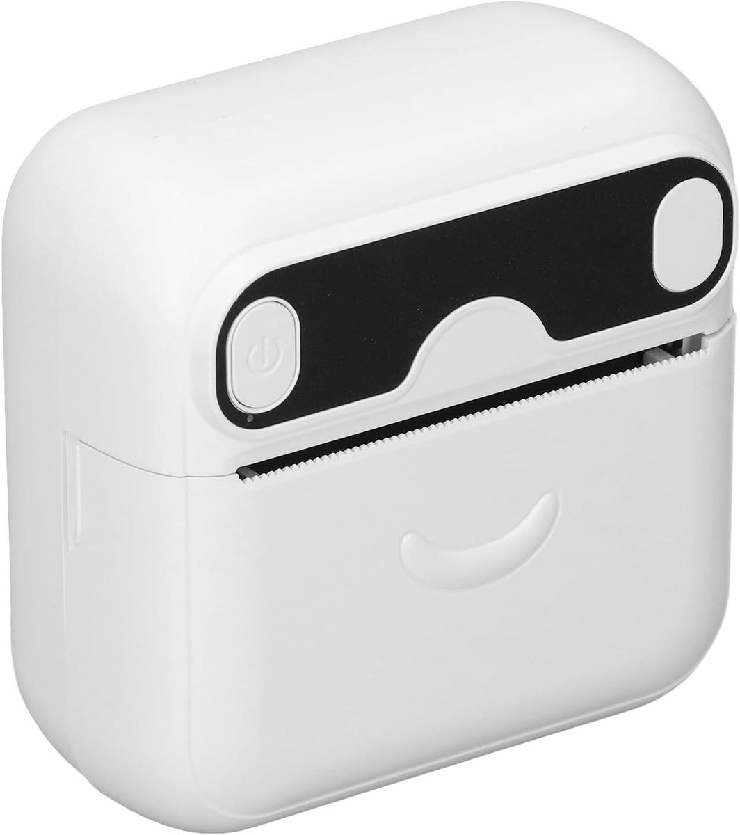 Mini Foto Printer - Pocket Printer - Direct Printen - Draadloze Connectie - Compact Formaat - Zwart
