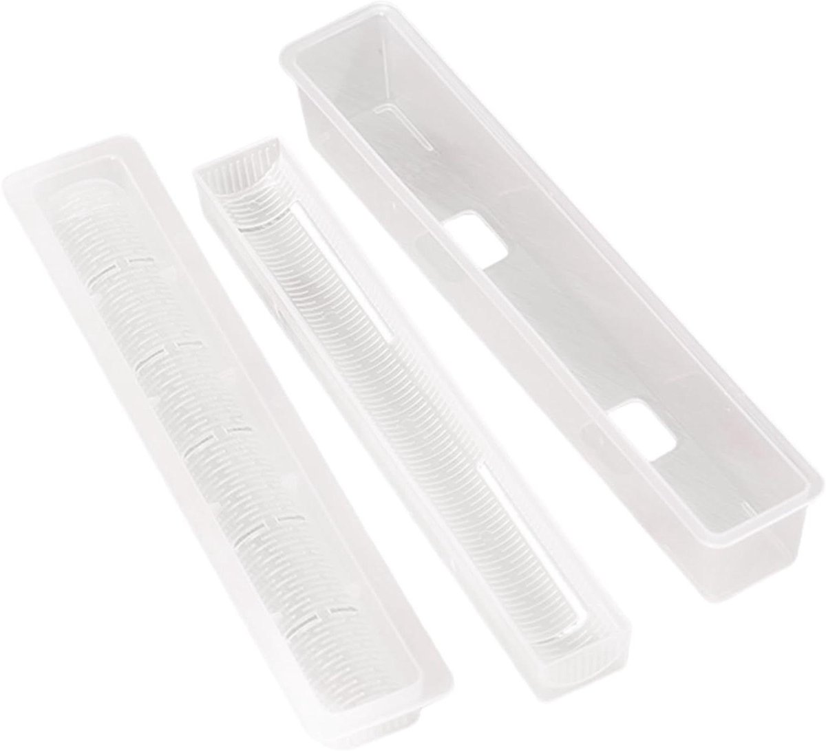 Sushi Roller Kit - Sushi Maker - Sushi Maken - Anti-aanbaklaag - 20 cm - Wit