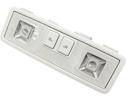 LED Leeslamp - Daklicht Interieur - Verlichting Auto - Anti-verblindingsontwerp - 1 x 1 x 1 cm - Grijs