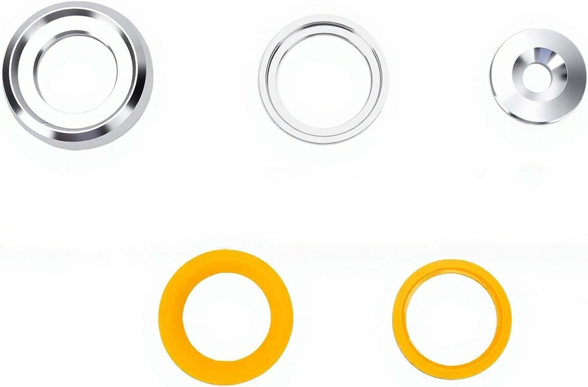 Handvat Eindkap - Afsluitdop - Fitnessapparatuur - Aluminiumlegering - 25 Mm Buizen - Zwart