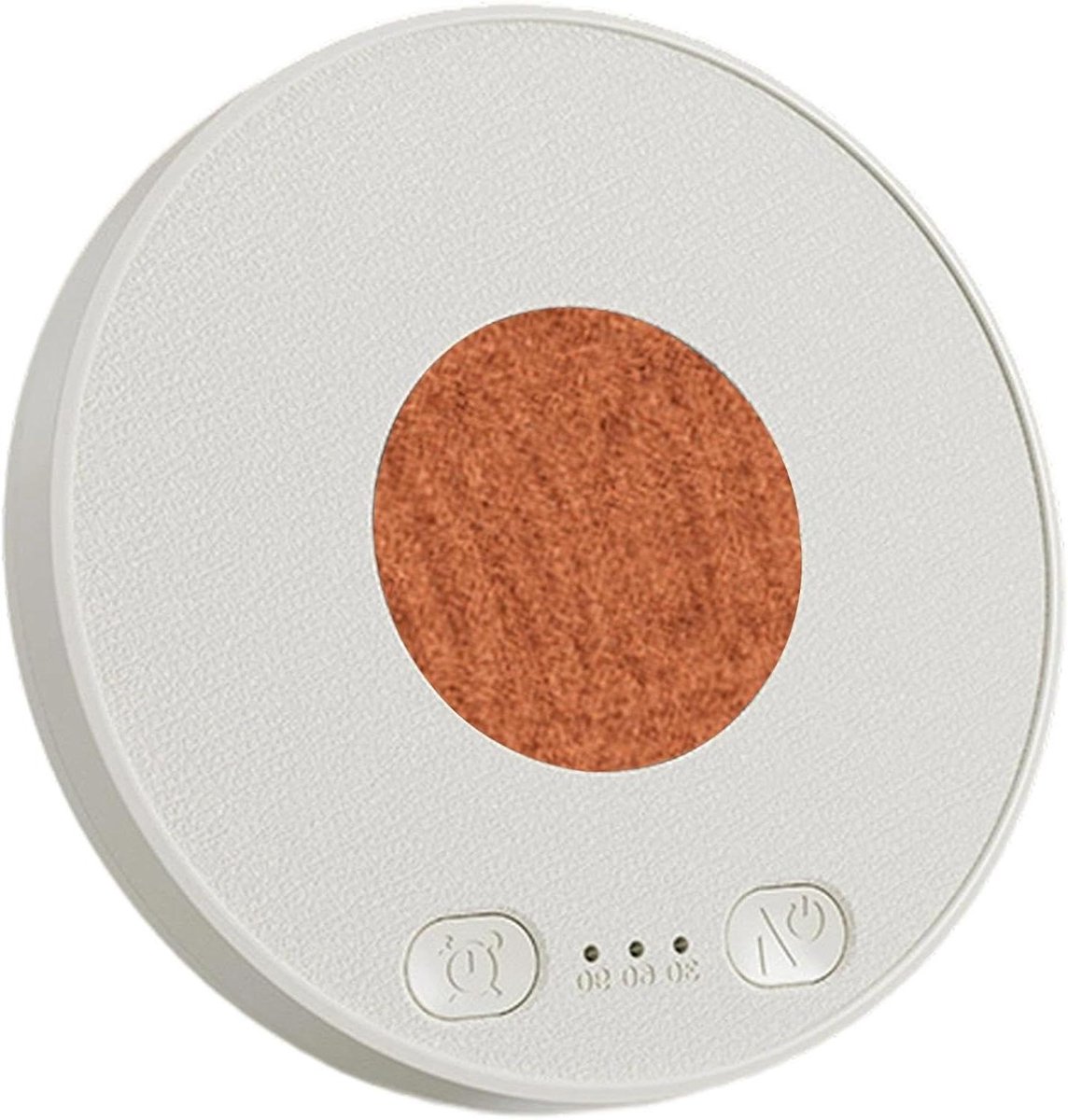 Onder kussen luidspreker - Mini audio apparaat - Ontspannen luisteren - Dun en zacht materiaal - ca. 8x8x1.4cm - Oranje