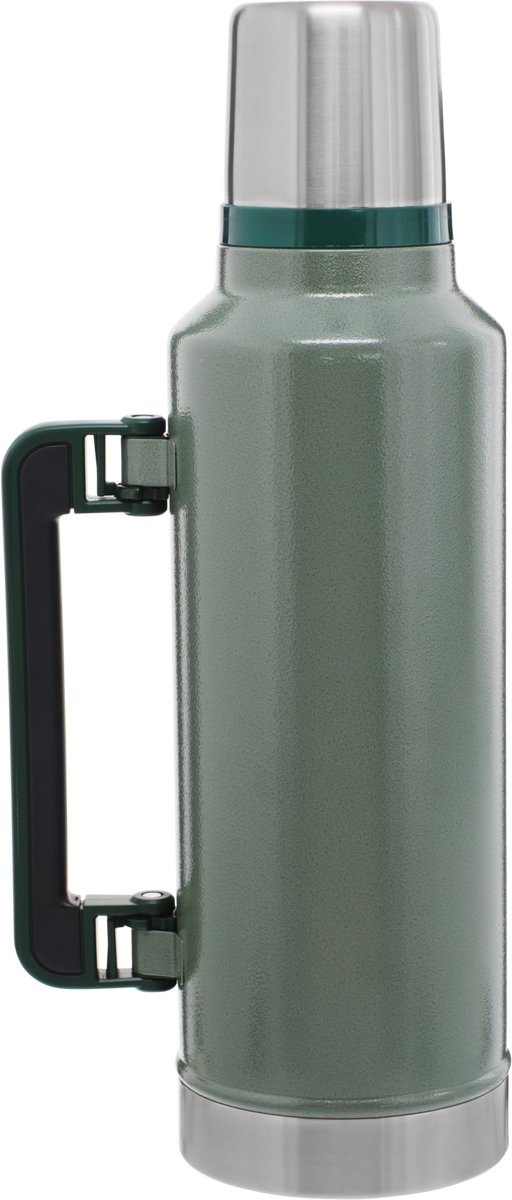 Stanley Classic Legendary Thermosfles 1.9L - Houdt 45 Uur Warm, 2 Dagen Koud - Vaatwasserbestendig - Roestvrijstalen Thermoskan - Lekvrij - Hammertone Green – foto 8