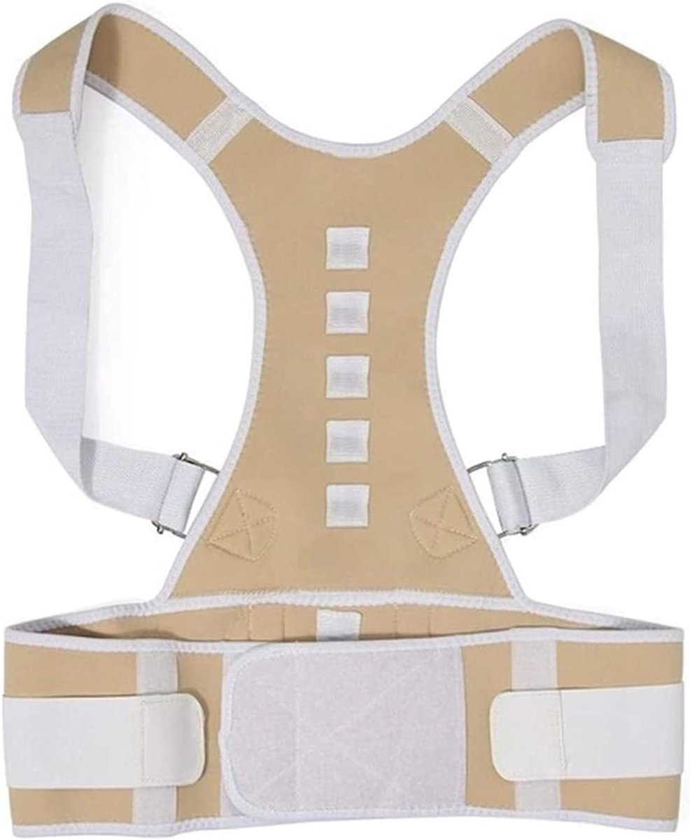 Rugcorrector - Houding Verbeteraar - Betere Houding - Magnetische Therapie - Small - Beige