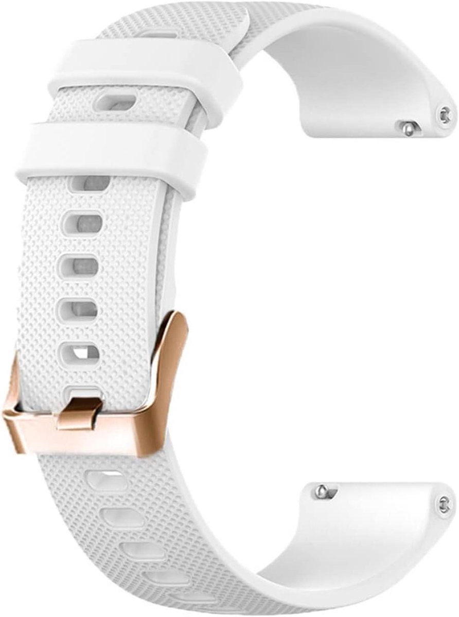Polsband Sport Band - Horlogeband Siliconen Armband - Polar Smartwatch - Zachte Siliconen - 20mm - Agaat