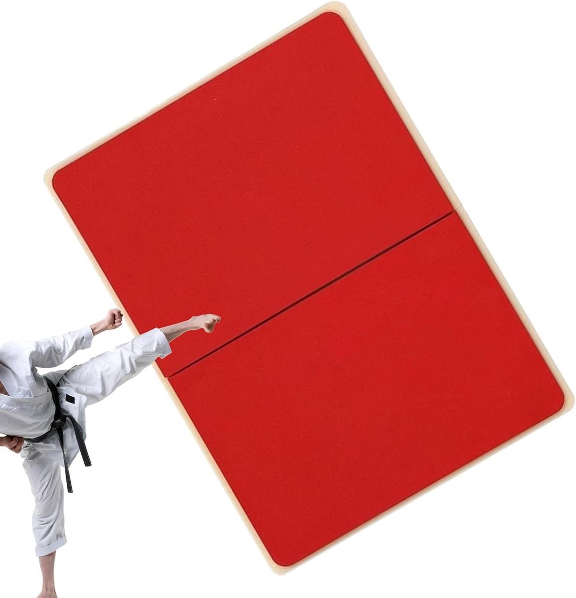 Herbruikbare Slagborden - Karate Oefengereedschap - Vechtsport Training - Progressief Trainingsgereedschap - 41.7 x 24.4 x 8.4 cm - Rood