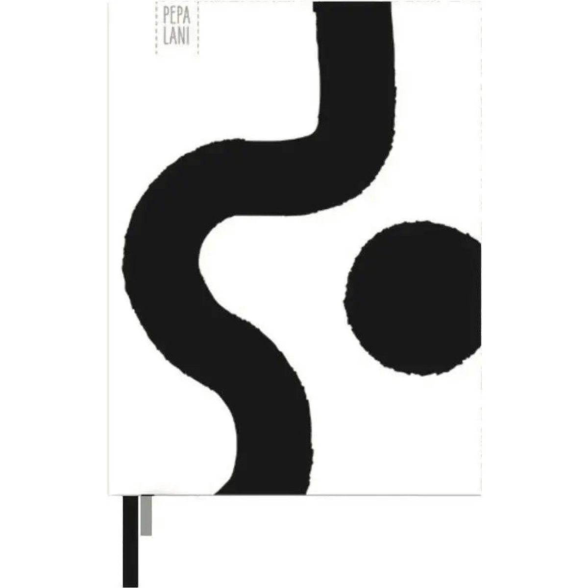 Pepa Lani Bullet Journal Black & White Graphical