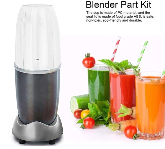 Solidchoice - Dailygoody - Reserveonderdelen Set - Reservebekers en Deksel - Duurzaam en Veilig - Grote Capaciteit - Vaatwasmachinebestendig - Geschikt voor Nutri M. — afbeelding 5