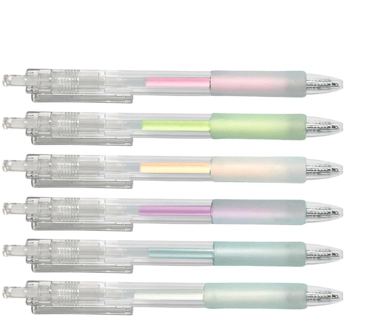 Plakstift Applicator - Lijmpen Set - Hobby Knutselen - Fijne Punt Controle - 6 Stuks - Niet Van Toepassing