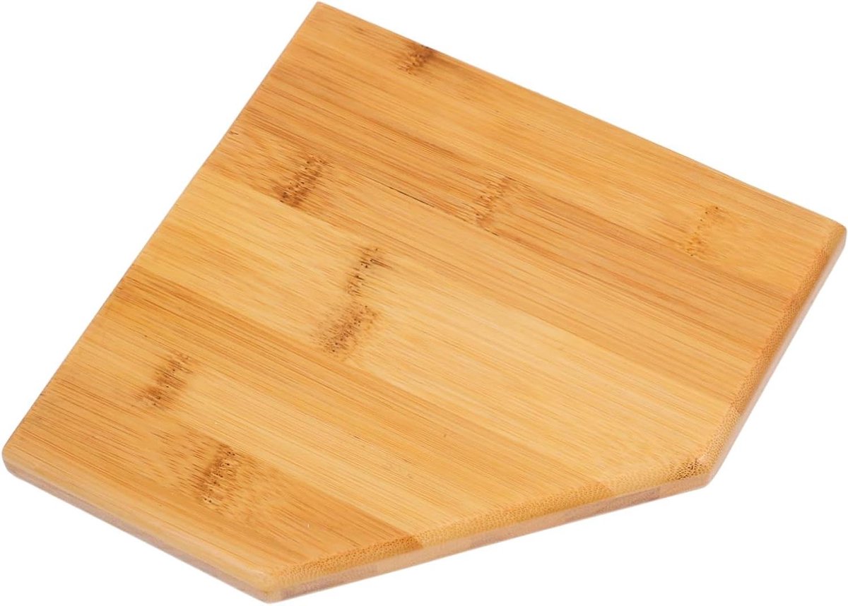 Zwevende Plank - Hoekschap Organizer - Ruimte Besparen - Driehoekig Ontwerp - 20x20x4cm - Geel