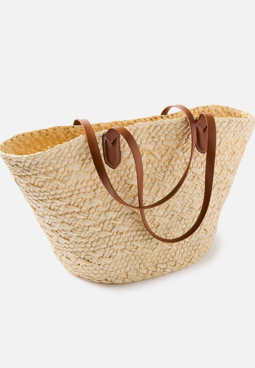 Damart - Shopper gevlochten - Dames - Wit - Taille Unique