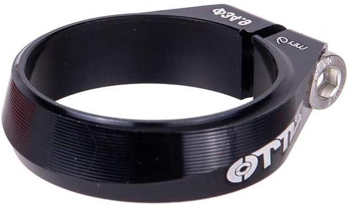 Zadelpenklem - Fietszadelklem - Zadelpositie Aanpassen - Hoge Sterkte - 349 mm - Zwart Rood