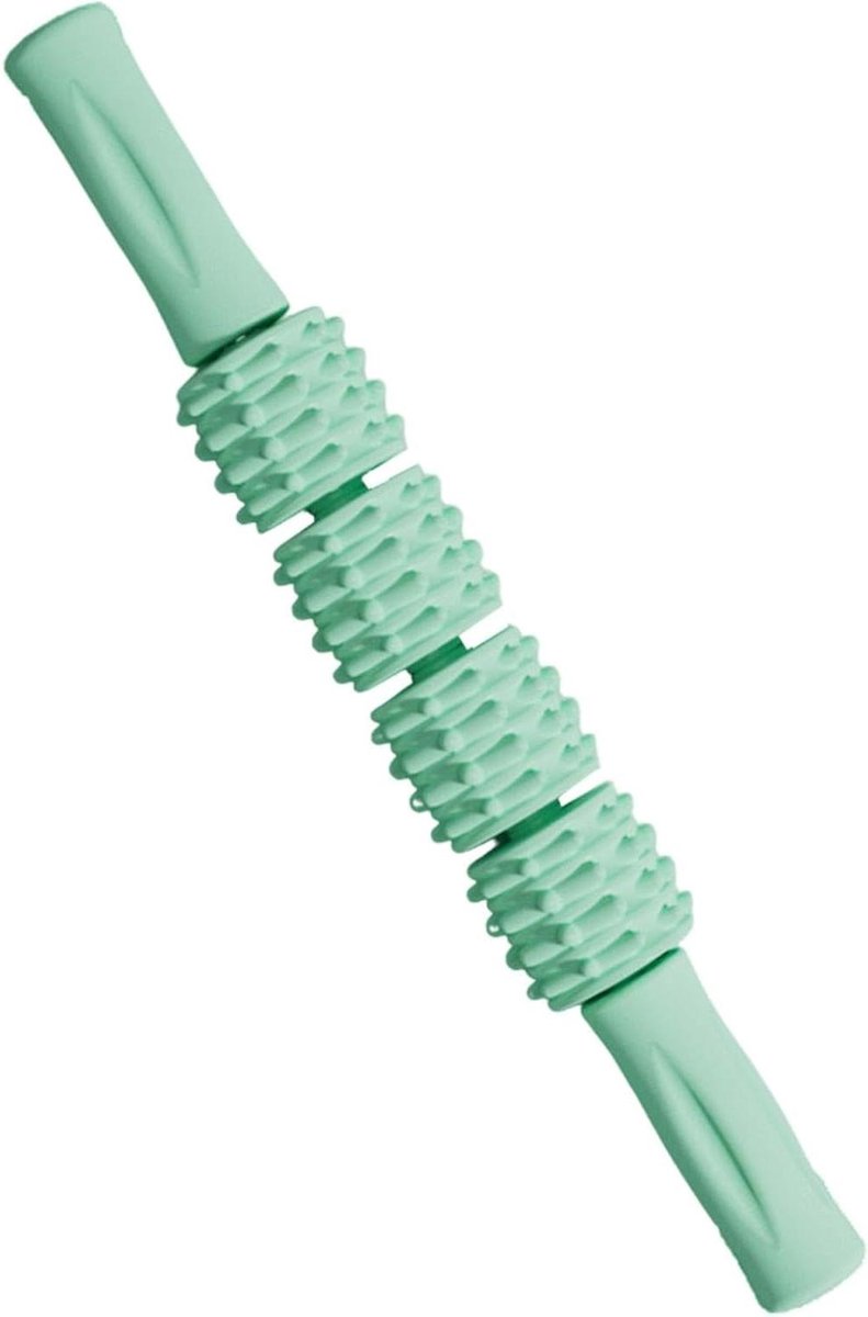 Spierroller - Massage staaf - Spierontspanning - Ergonomisch ontwerp - 35.5 cm - Blauw