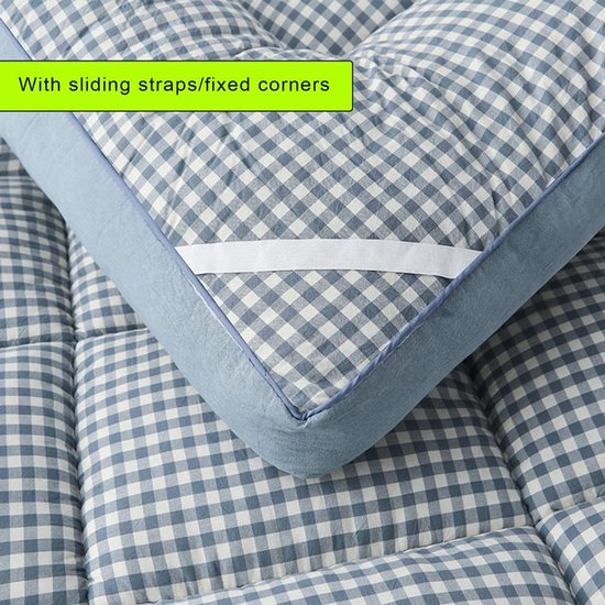 Opvouwbare Matras - Campingbed Ligstoel - Comfortabel Slapen - Vochtregulerend Design - 10 cm Dik - Grijs — afbeelding 5