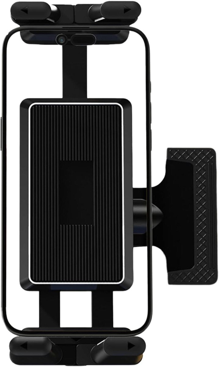 Tablethouder - Telefoonhouder - Comfortabel Lezen - Verstelbare Klem - 15 cm - Zwart