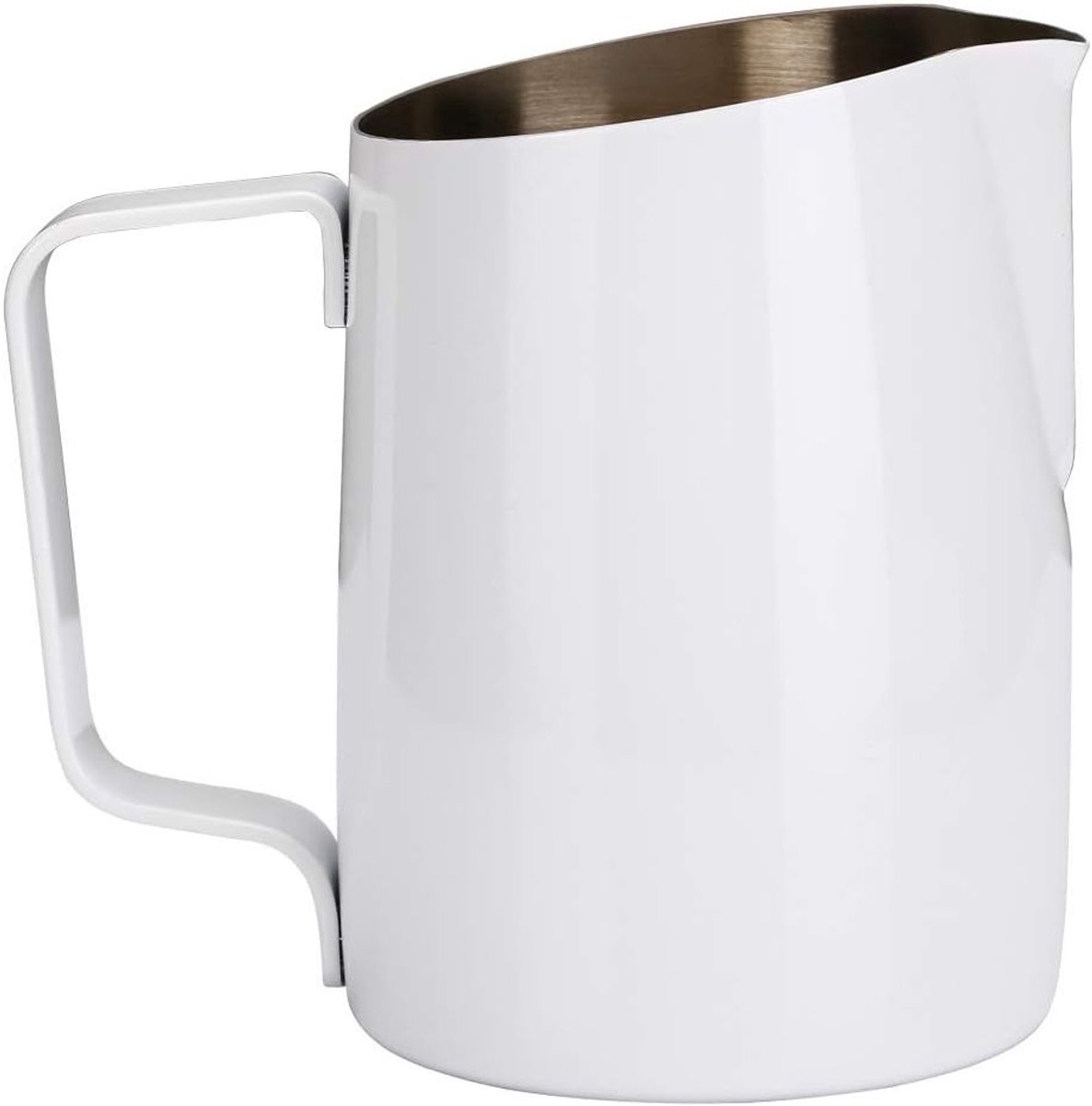 RVS Melkopschuimer voor Espresso en Latte Art - 420ML Koffiekannetje voor Perfecte Melkschuim en Koffiecreaties