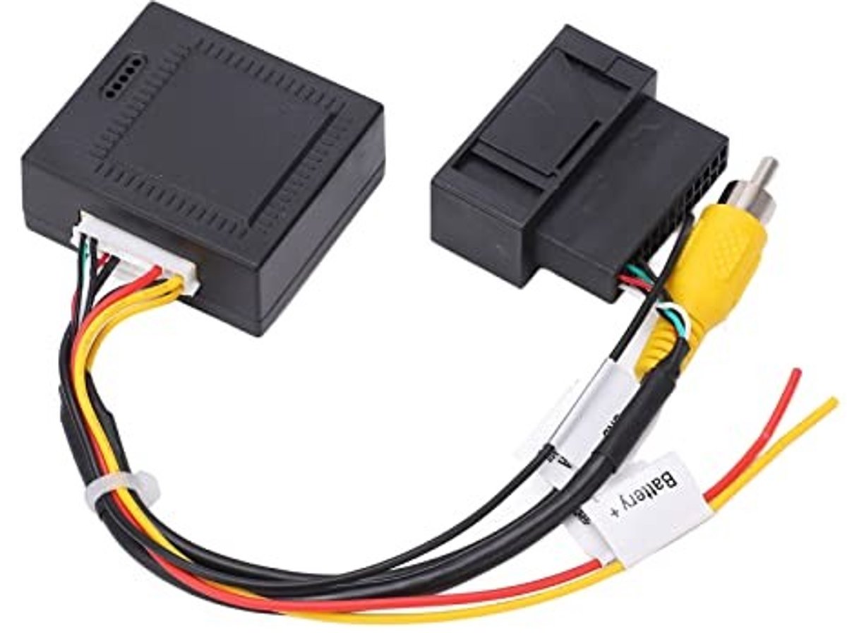 Dailygoody - RGB Naar AV-converter - HDMI naar AV - Compacte adapter - 12V - Audiokabel - Geschikt voor Magotan CC - Plug and play