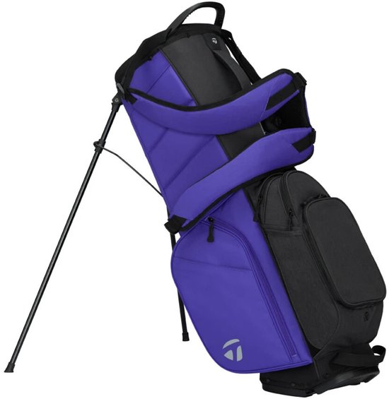 TaylorMade Flextech Crossover Standbag 2026 - Paars Zwart van TaylorMade — afbeelding 2