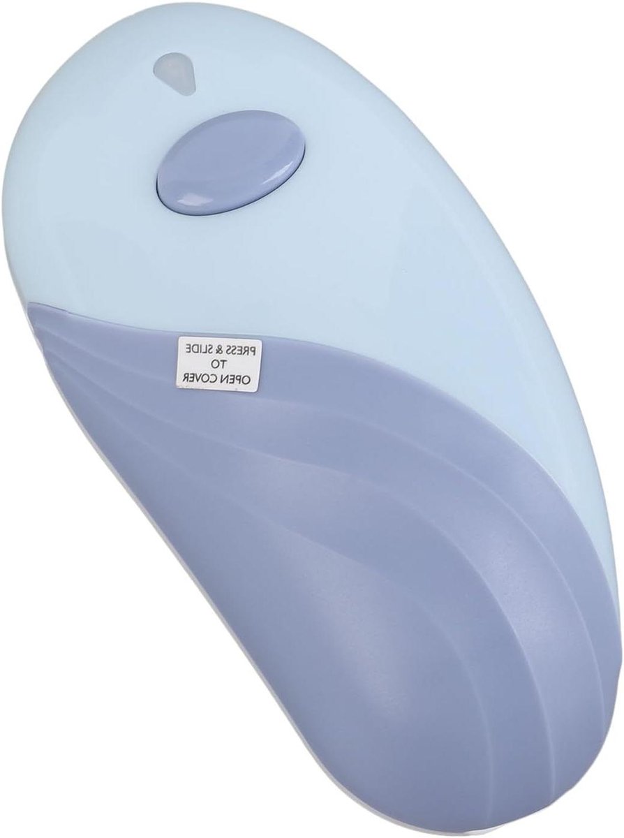 Elektrische Blikopener - Automatische Bliksnijder - Keuken Hulp - Eén Druk op de Knop - Universeel - Blauw