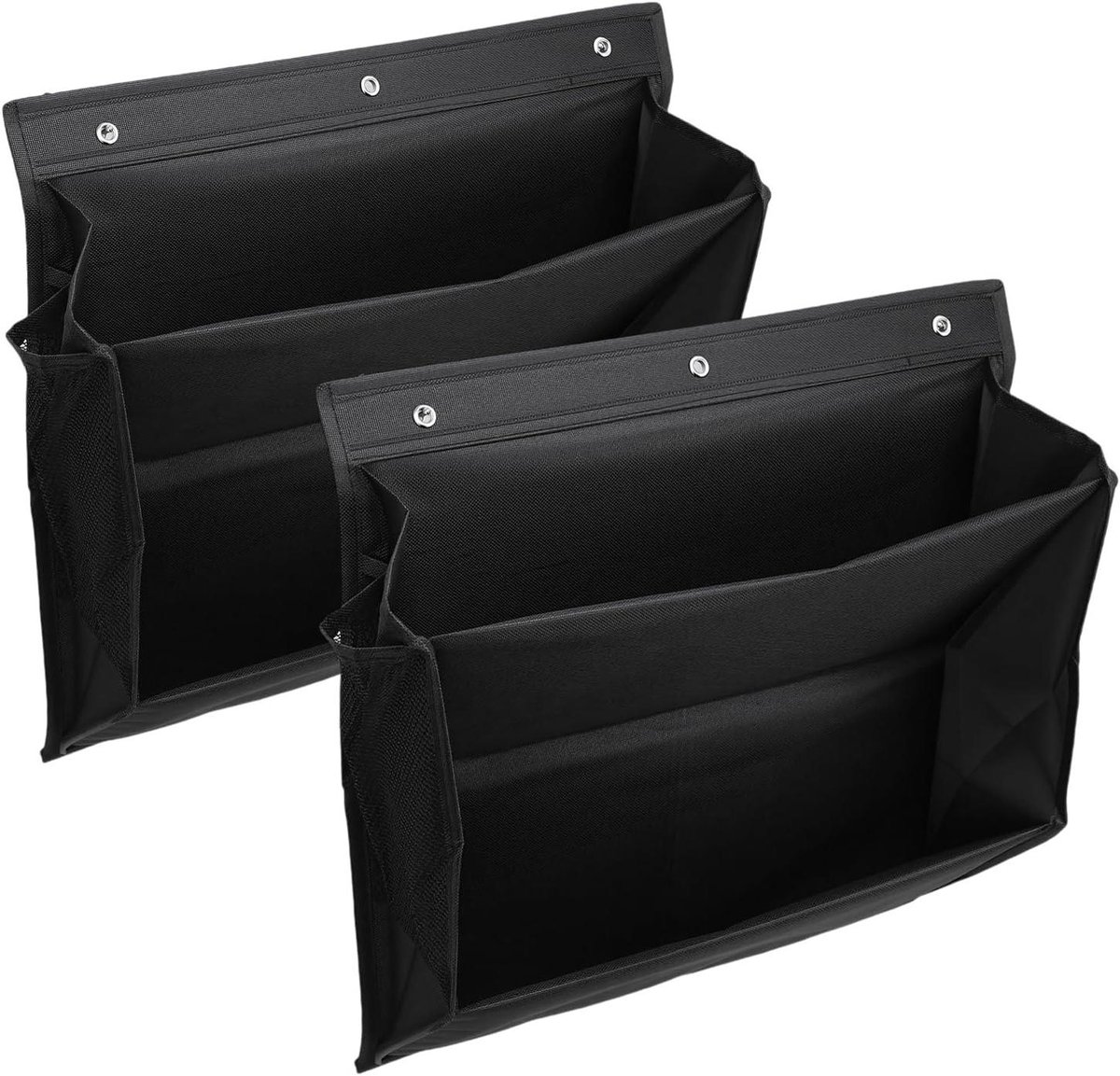 Hangend Schoenenrek - Deur Organizer - Ruimte Besparen - Diepe Zakken - 2 Stuks - Grijs