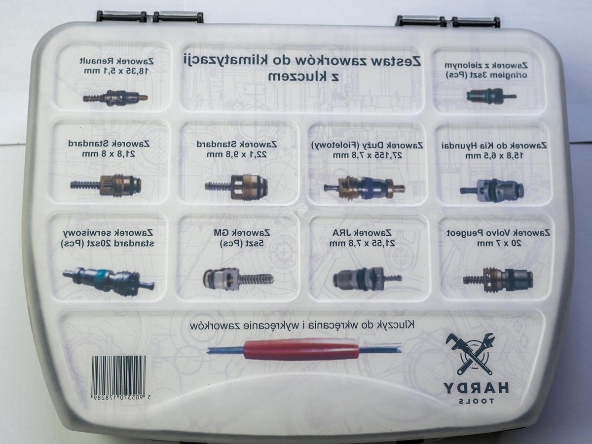 Airconditioning Service Ventielset - AC Ventielen Set - Auto Onderhoud - 57 Delige Set