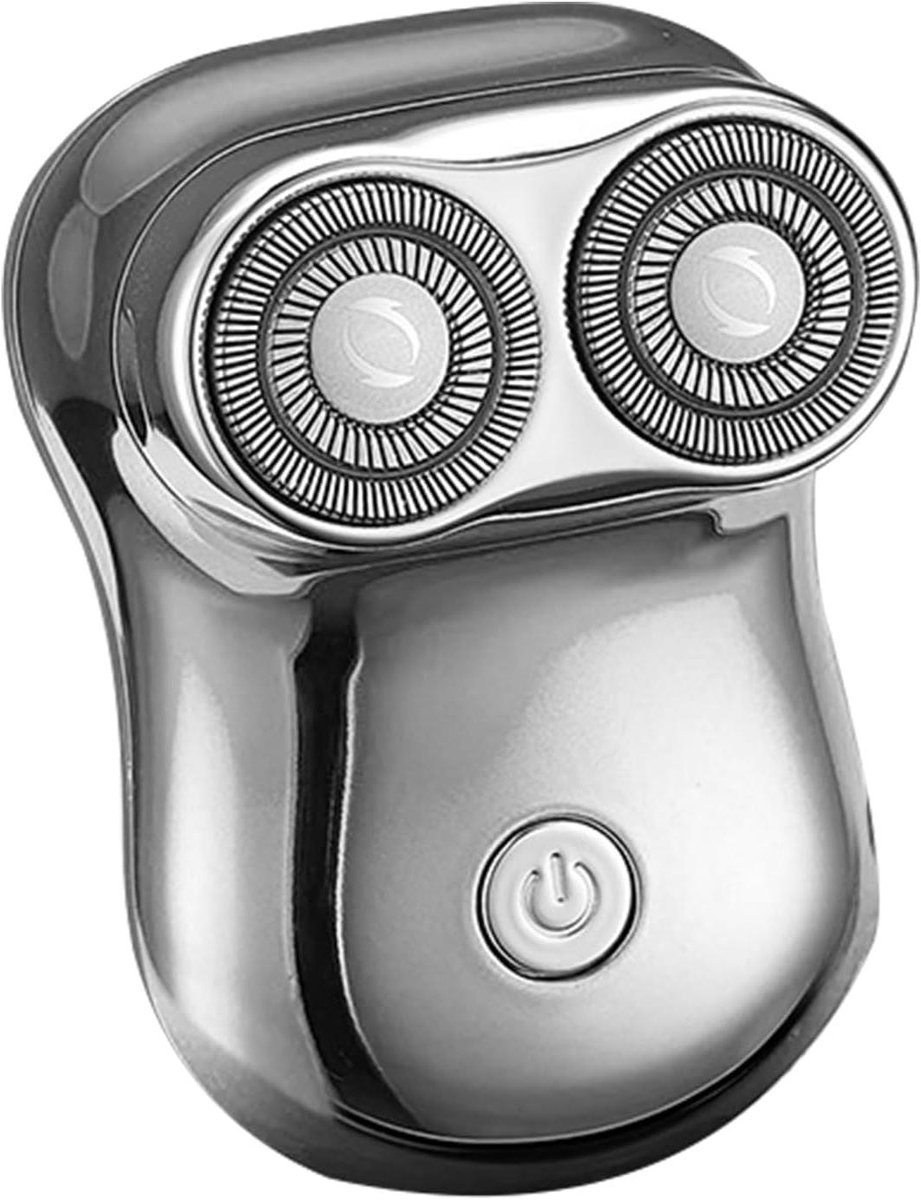 Reisscheerapparaat - Elektrisch zakformaat - Gladde huid - Volledig waterdicht - 73 cm - Zilver