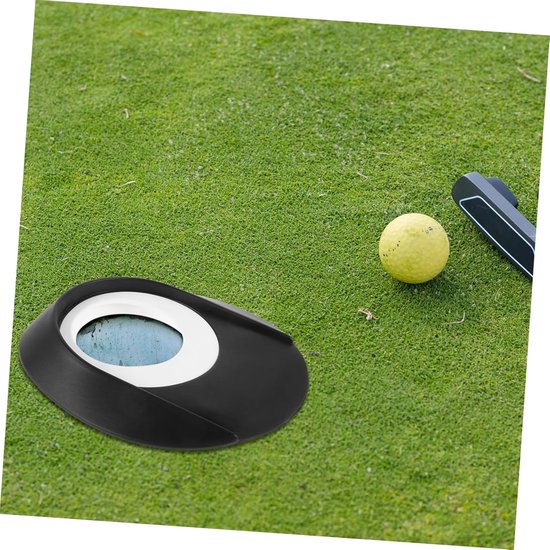 Golf Oefenbeker - Putting Cup Trainingsvlag - Golfspel Verbeteren - Verwijderbare Plastic Plaat - 19x16.3x3cm - Multi van GOLF — afbeelding 2