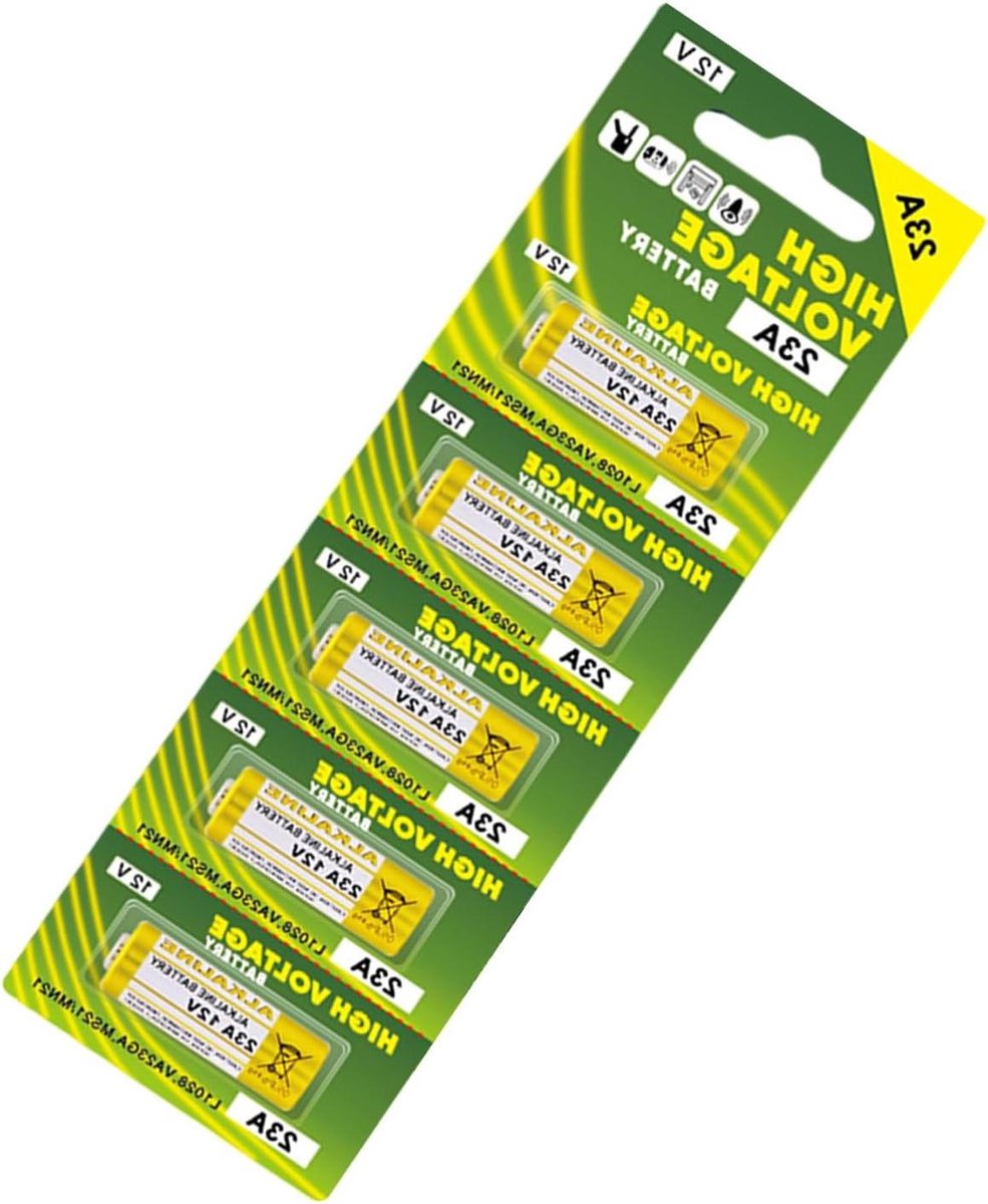 Alkaline Batterijen - Droge Cel Batterijen - Apparaten Voeden - Hoge Capaciteit - 12V 5 stuks - Niet gespecificeerd