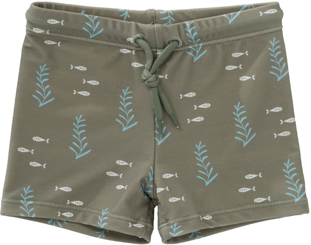 Fresk UV Zwembroek voor Jongens 86 - Sneldrogende Zwemkleding - UV-bescherming UPF 50 - Zwemshort Kinderen - Groen - Ocean Green