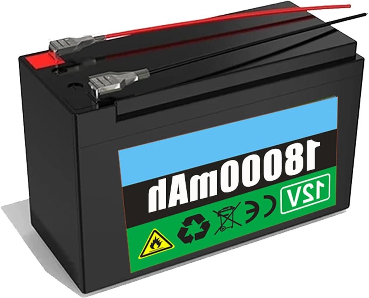 Oplaadbare Lithium Batterij - Li-Ion Accu Pack - Back-up Stroomvoorziening - Geïntegreerd BMS Beveiliging