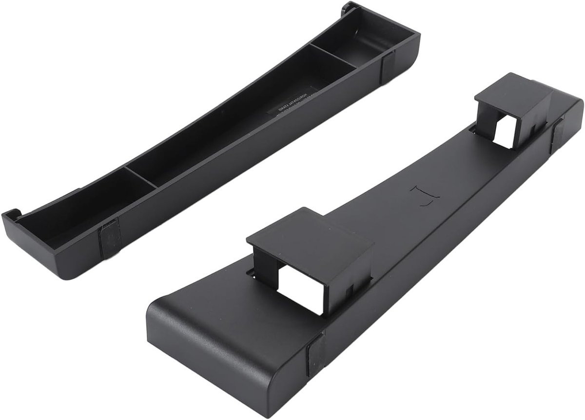 Horizontale standaard voor PS5 Slim console met antislip bodem, optimale warmteafvoer en accessoires voor digitale en schijfversies